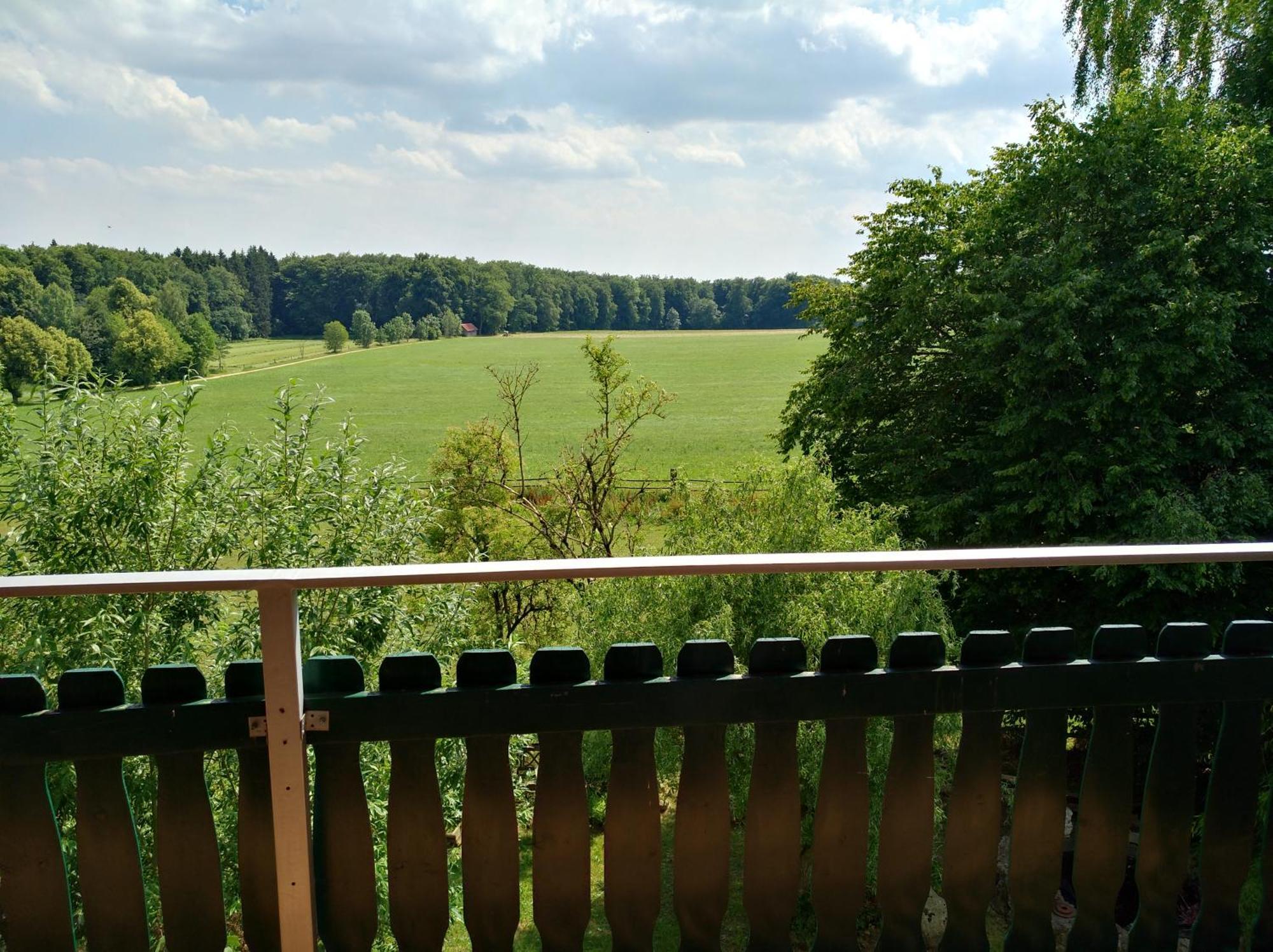 Landhaus Fohlenhof Mehrstetten Esterno foto